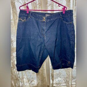 90s Vintage Reitmans Blue Jean Shorts Relaxed Fit Bermuda